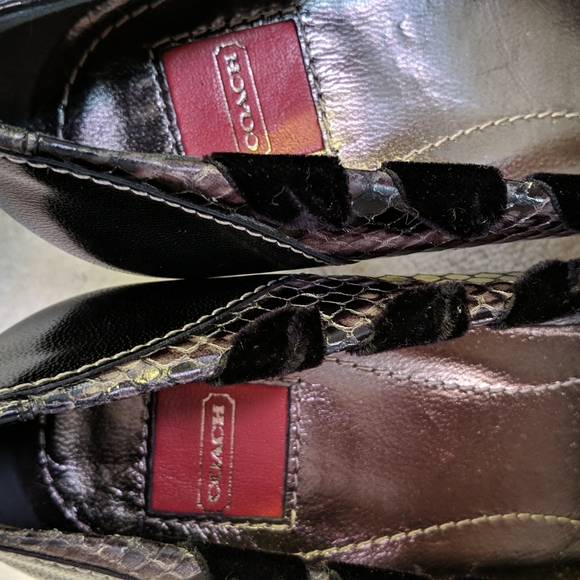 Coach P679 Sue heels - Picture 3 of 9